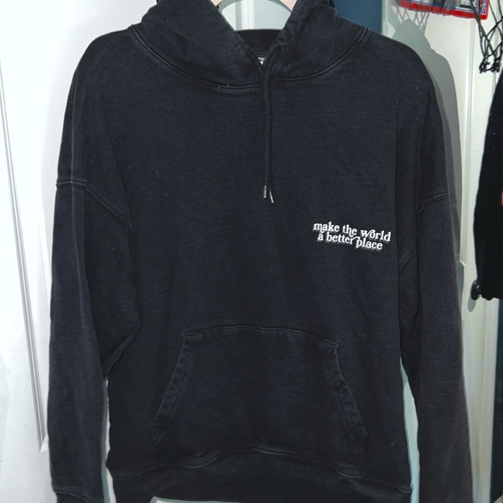 Make the World a Better Place Heavyweight Hoodie